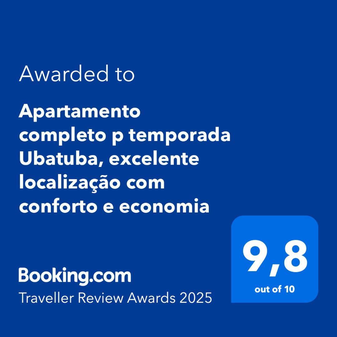 Completo P Temporada Ubatuba, Excelente Localizacao Com Conforto E Economia *